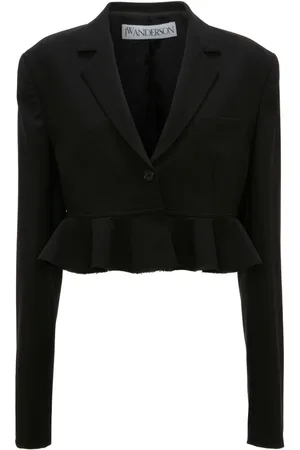J.W.Anderson Blazer crop con ruches