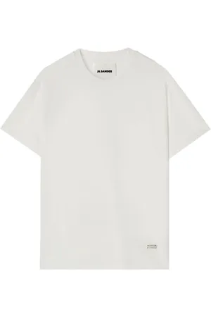 Jil Sander T-shirt con placca logo