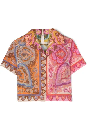 ZIMMERMANN Camicia Halcyon con stampa paisley