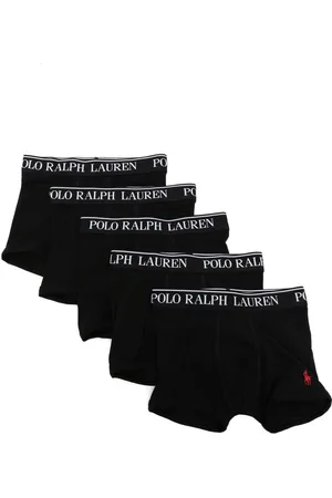 Ralph Lauren Set di 5 boxer con logo