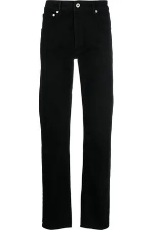 Kenzo Jeans dritti con applicazione logo