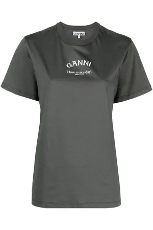 Ganni T-shirt con stampa