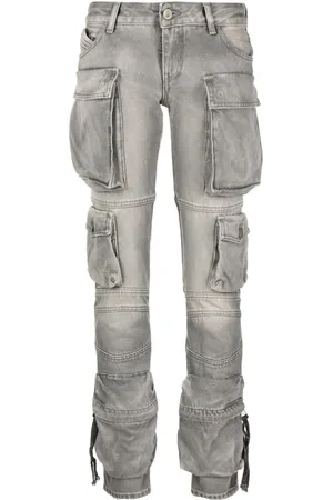 The Attico Jeans Essie affusolati in stile cargo