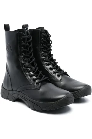 Moncler Stivali in pelle stringati