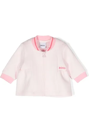 HUGO BOSS Cardigan con scollo a righe