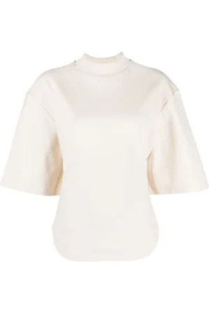 The Attico T-shirt con scollatura posteriore