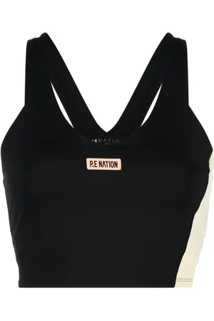 P.E Nation Reggiseno sportivo con applicazione