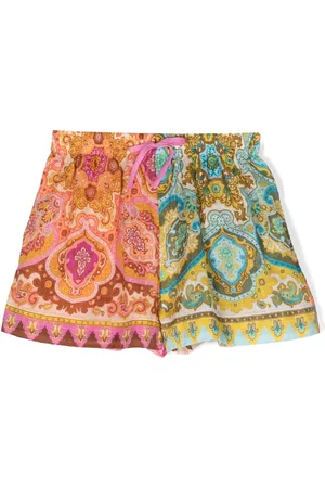 ZIMMERMANN Shorts sportivi con stampa paisley