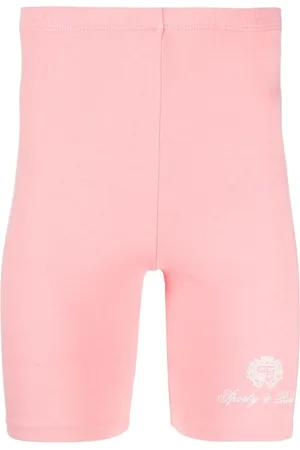 Sporty & Rich Shorts da ciclismo con stampa