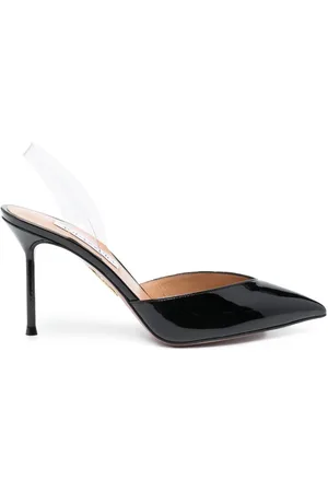 Aquazzura Pumps V con cinturino posteriore 90mm