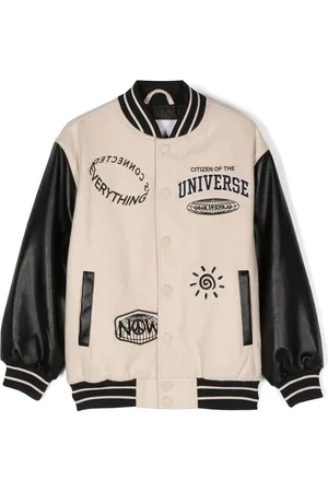 Molo Bomber Hani con dettaglio a righe