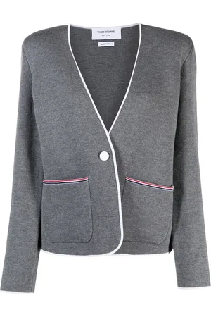 Thom Browne Giacca senza colletto
