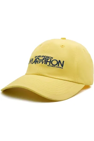 Sporty & Rich Cappello da baseball Marathon con ricamo