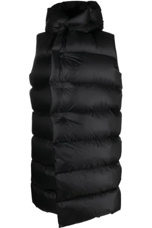 Rick Owens Gilet imbottito Liner con cappuccio