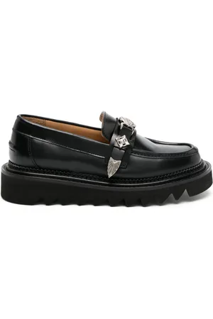 TOGA PULLA Mocassini in pelle con borchie