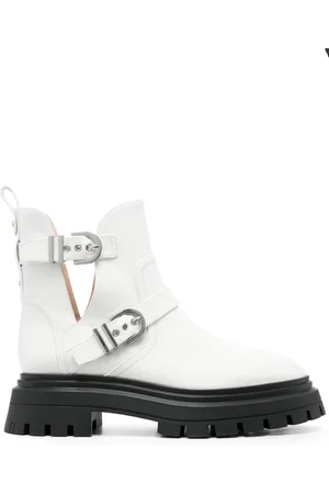 Stuart Weitzman Stivali Maverick Bedford con fibbia