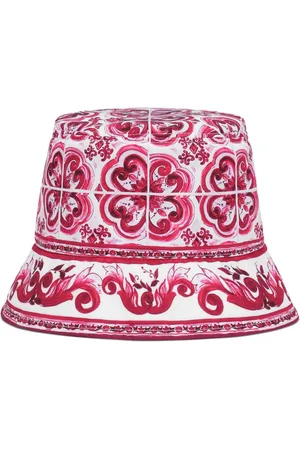 Dolce & Gabbana Cappello bucket con stampa grafica