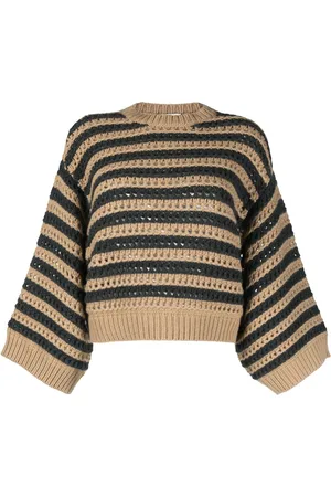 Brunello Cucinelli Maglione a righe