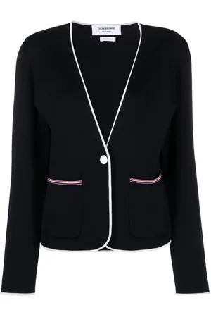 Thom Browne Giacca con cintura