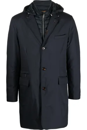 MOORER Cappotto imbottito Redon monopetto