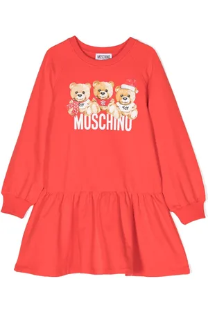 Moschino Abito con stampa Teddy Bear