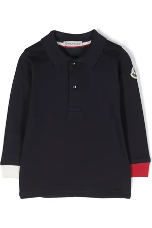 Moncler Polo con applicazione logo