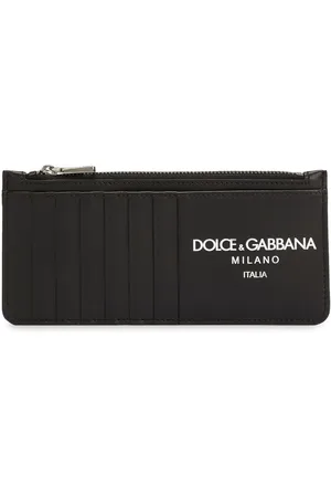 Dolce & Gabbana Portafoglio in pelle con stampa