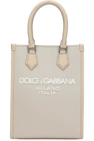 Dolce & Gabbana Borsa tote piccolo con logo in rilievo