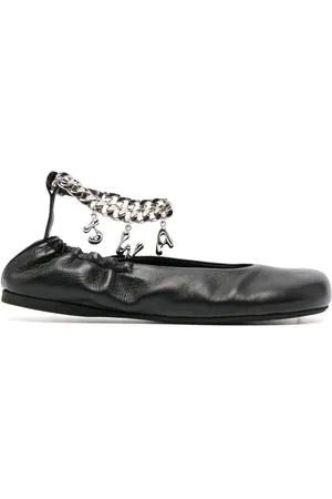 J.W.Anderson Ballerine con ciondolo logo