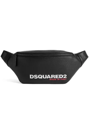 Dsquared2 Marsupio con stampa in pelle