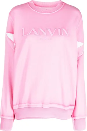 Lanvin Felpa girocollo con ricamo
