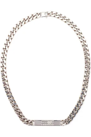 Maison Margiela Collana a catena incisa
