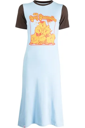 Charles Jeffrey Loverboy Abito con stampa grafica