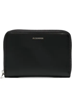 Jil Sander Portafoglio con logo goffrato