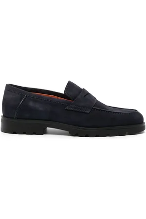 santoni Mocassini con punta smussata