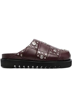 TOGA VIRILIS Slippers con borchie