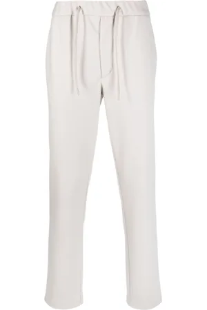 HERNO Pantaloni dritti con coulisse