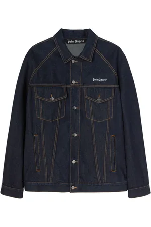 Palm Angels Giacca denim con ricamo