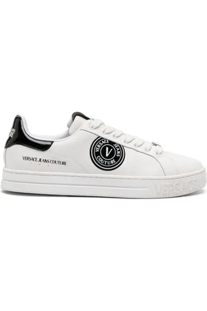 VERSACE Sneakers con applicazione logo