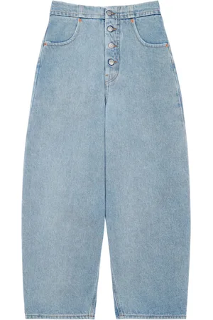 Maison Margiela Jeans crop a vita media