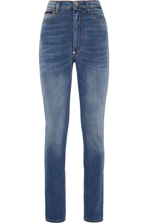 Philipp Plein Jeans skinny a vita alta