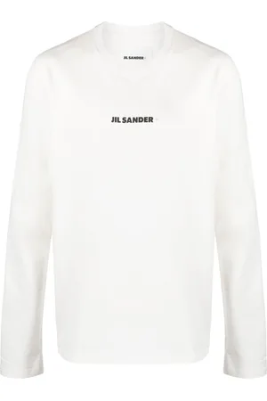 Jil Sander T-shirt a maniche lunghe con stampa