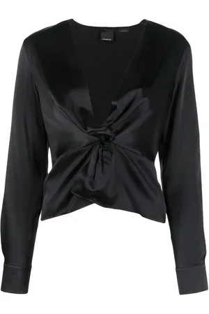Pinko Blusa con dettaglio a nodo