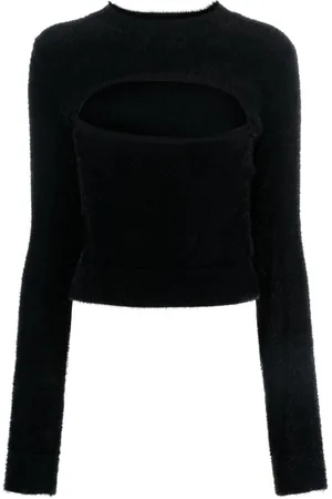 Moschino Maglione in finta pelliccia