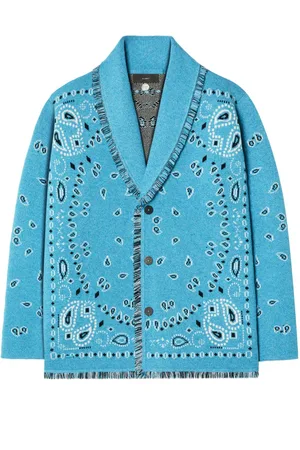 Alanui Cardigan Bandana Jacquard
