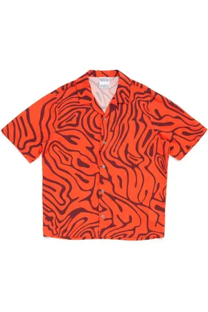MARCELO BURLON Camicia AOP a maniche corte