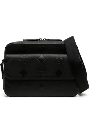MCM Borsa messenger con monogramma