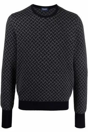 DRUMOHR Maglione con effetto jacquard