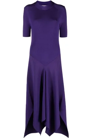 Stella McCartney Abito asimmetrico a coste