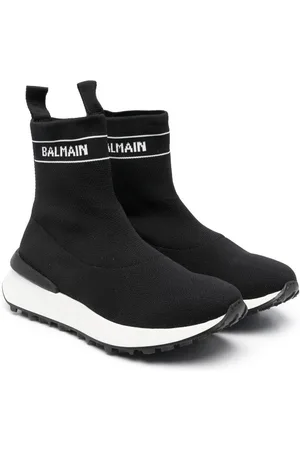 Balmain Sneakers alte con intarsio